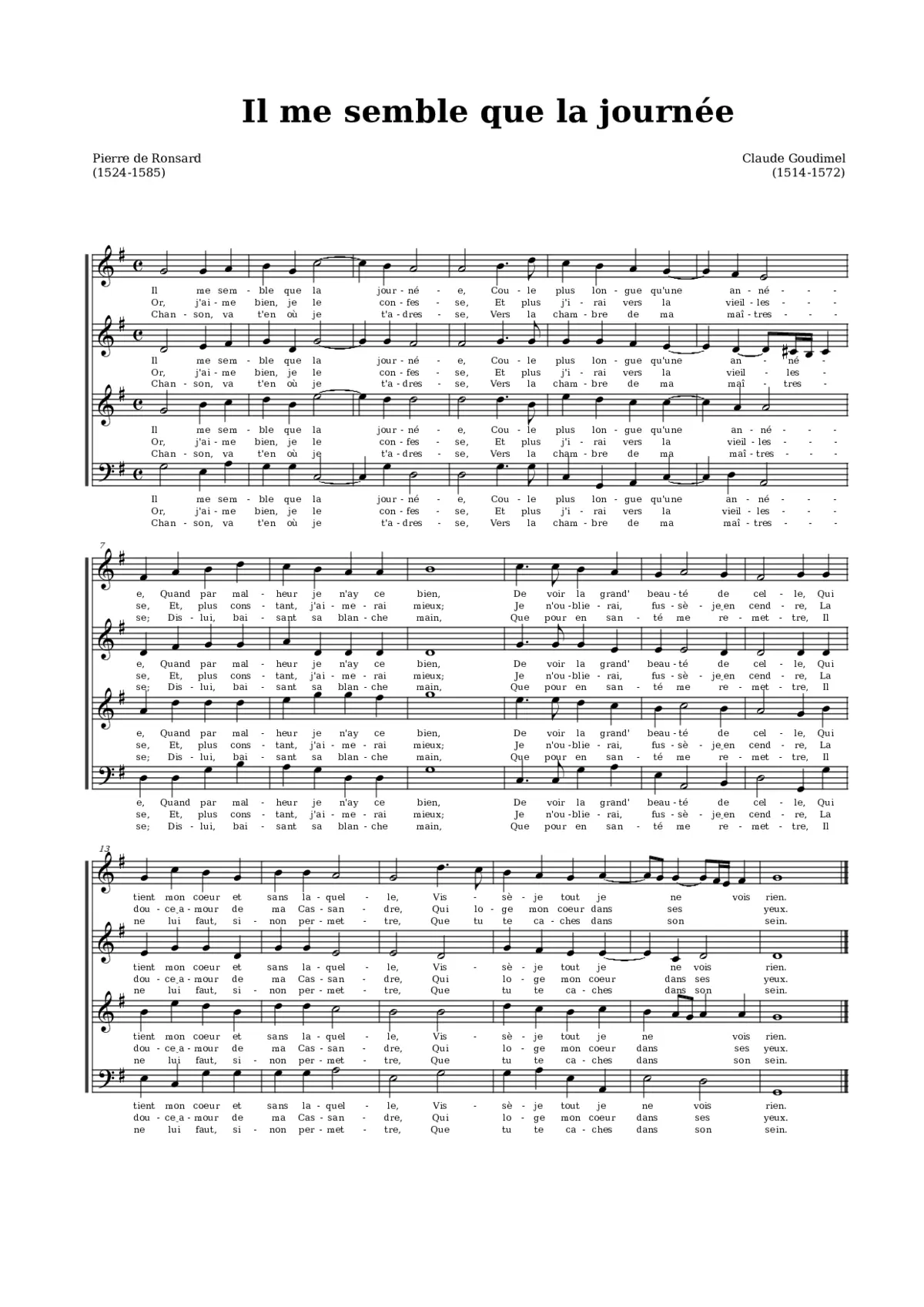 Il me semble que la journée - Page 1