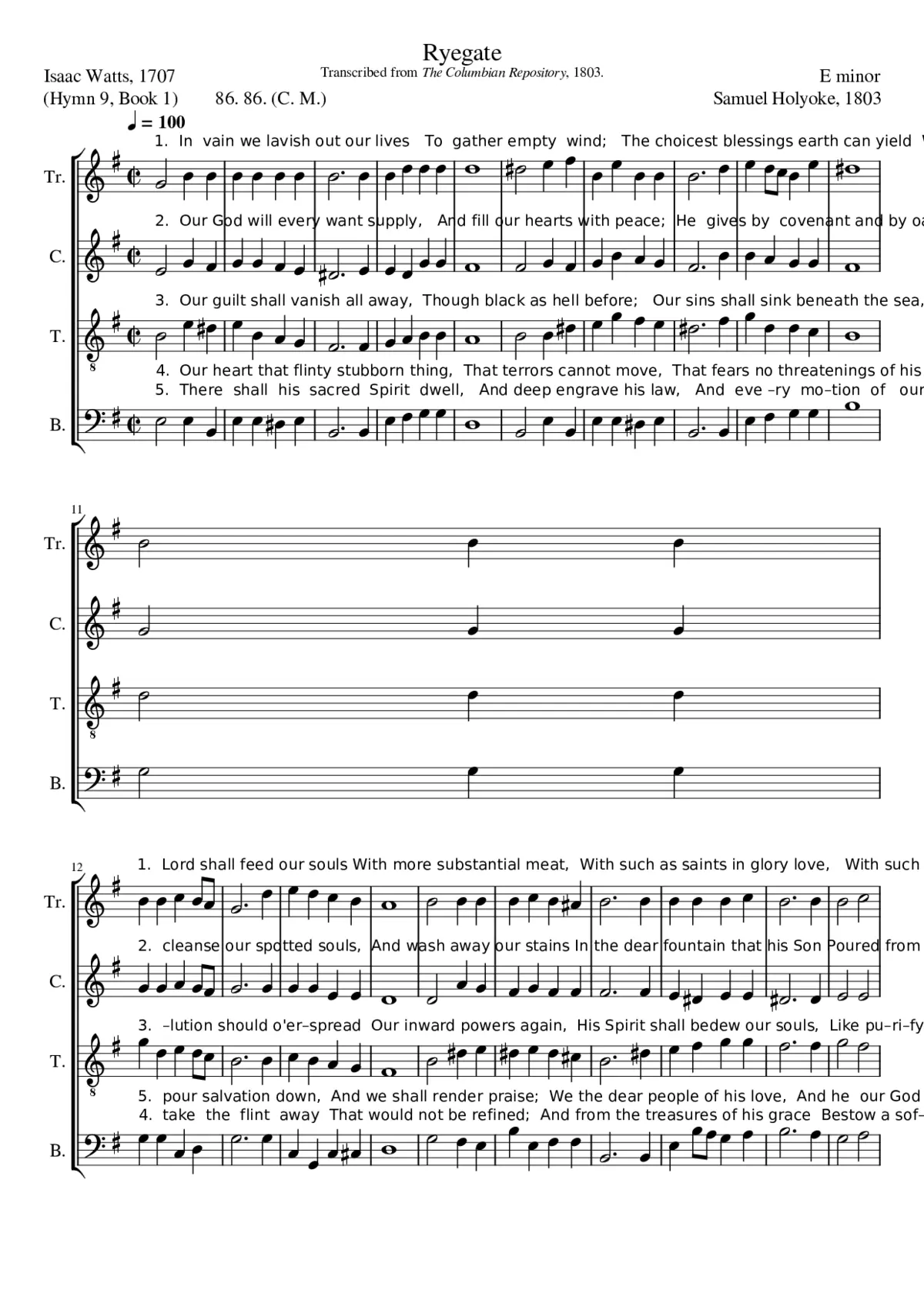 Ryegate - Page 1