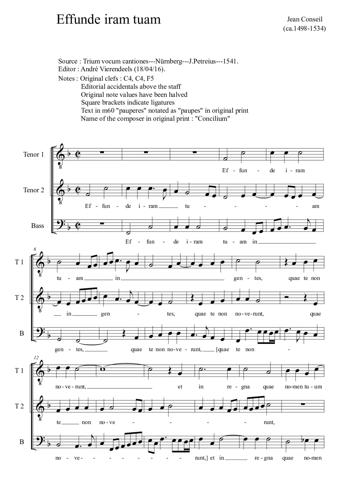 Effunde iram tuam - Page 1