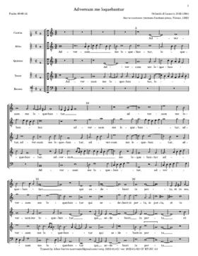 Adversum me loquebantur