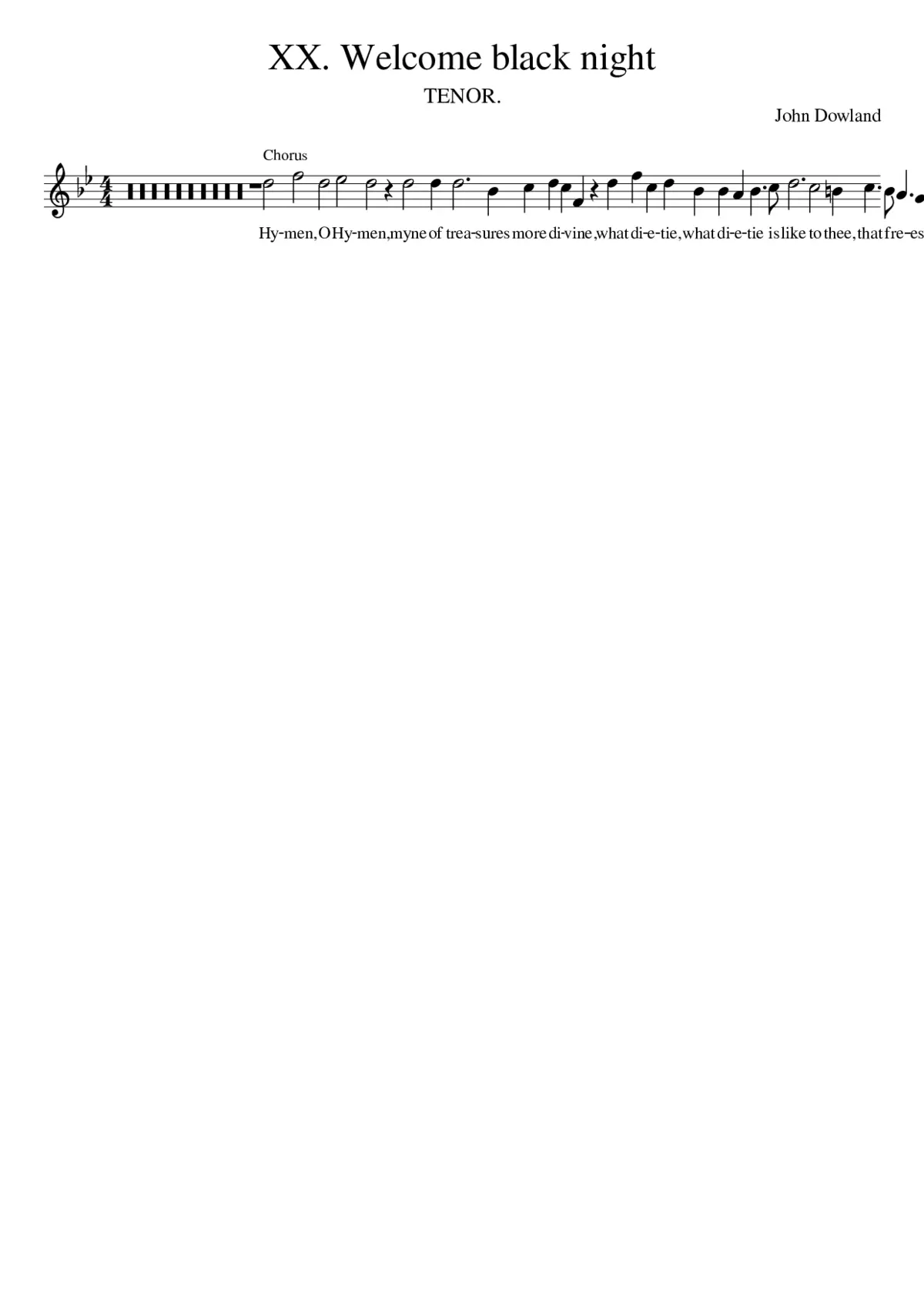 XX. Welcome black night - Page 1