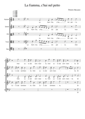 La fiamma c'hai nel petto