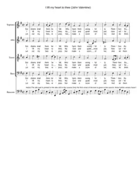 I lift my heart to thee