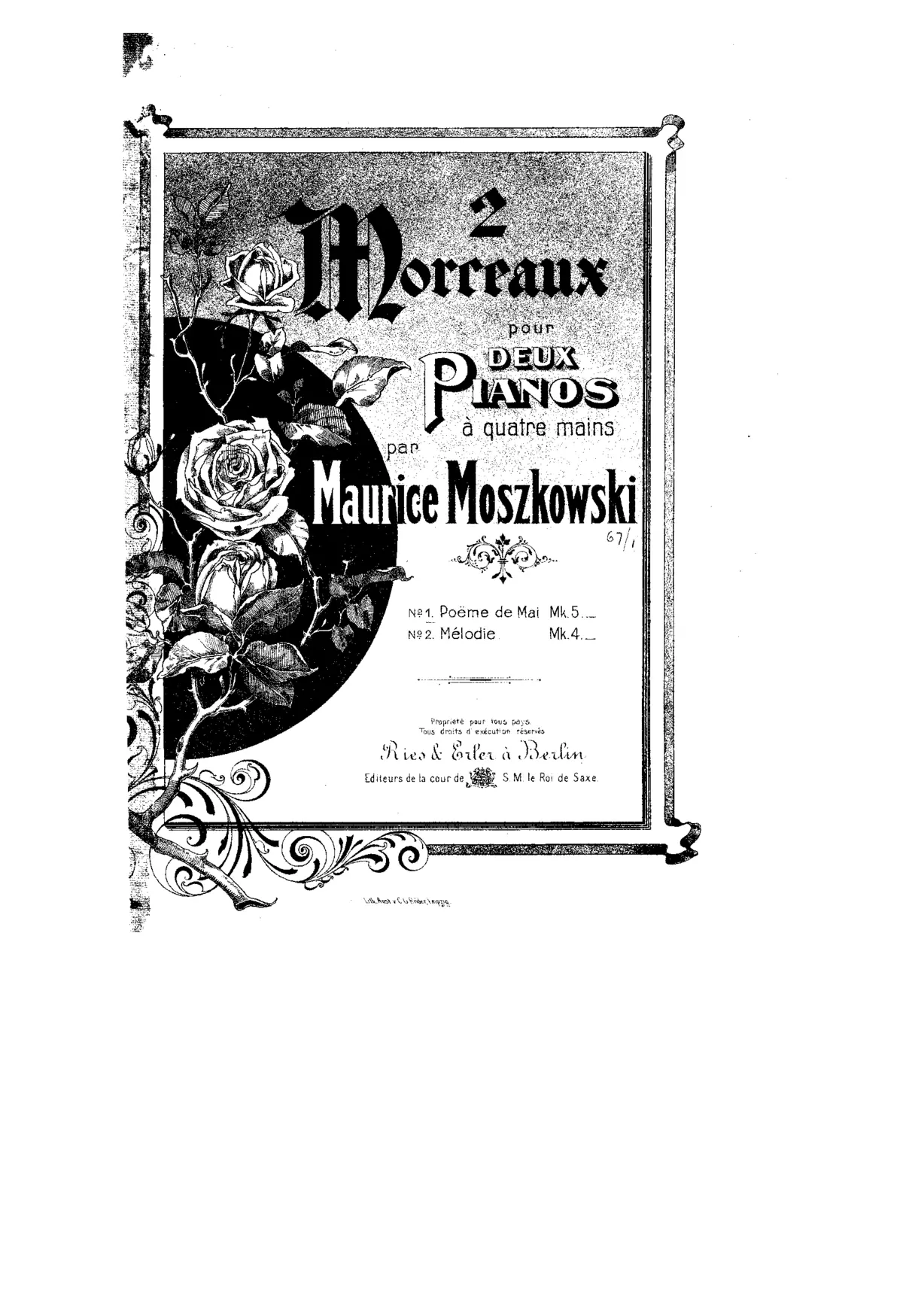 2 Morceaux - Page 1