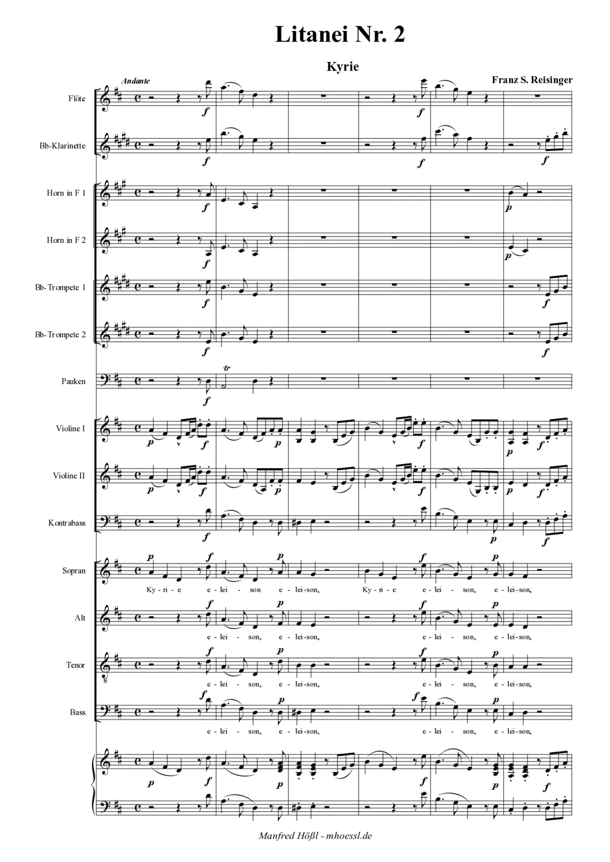 Litanei de nomine Jesu - Page 1