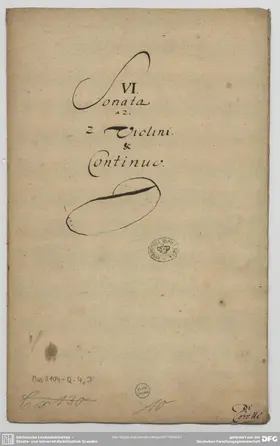 Trio Sonata in E major