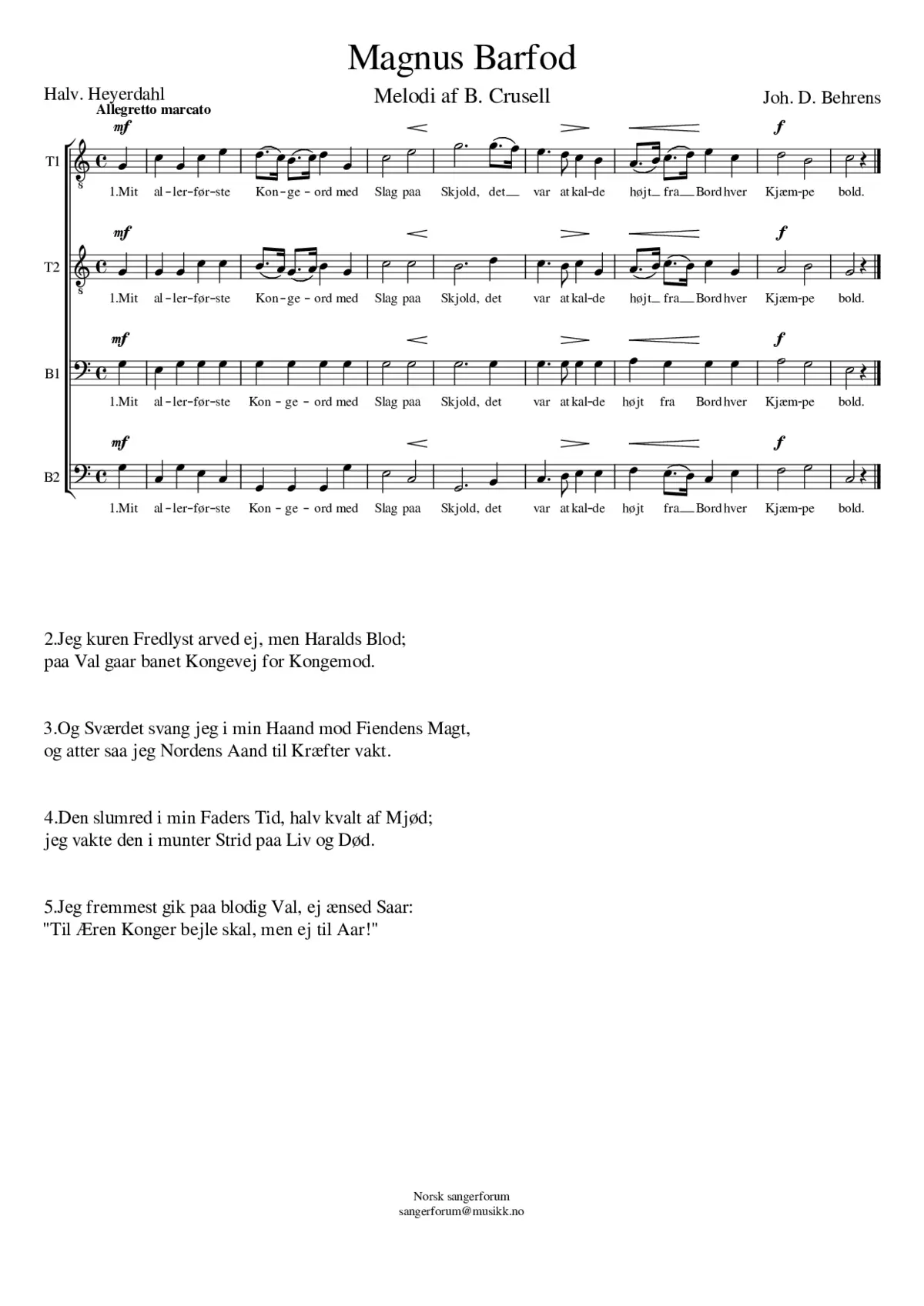 Magnus Barfod - Page 1