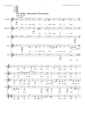 Fair Hebe when dame Flora meets