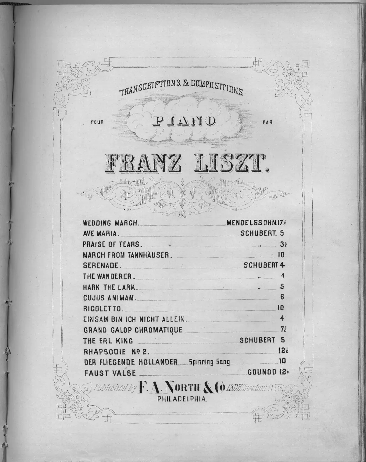 2 Transcriptions d'après Rossini - Page 1