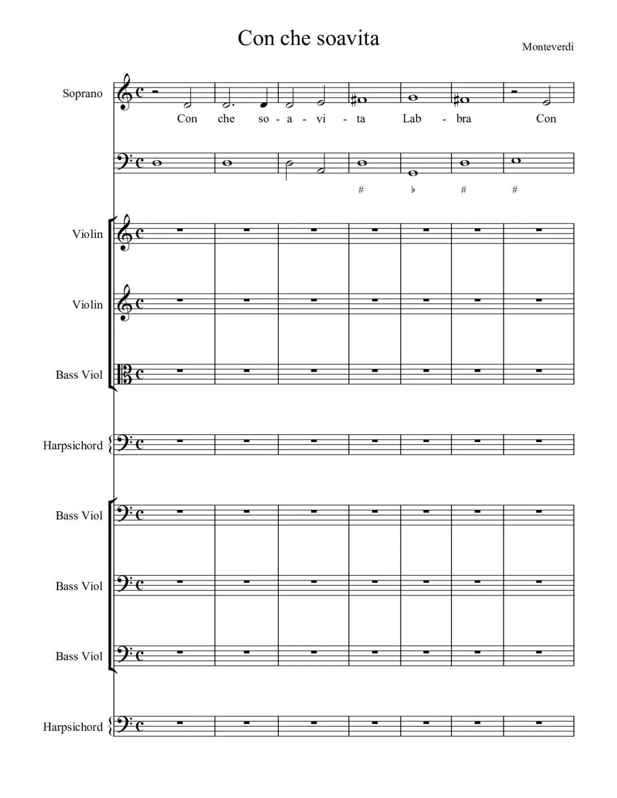 Con che soavità - Page 1