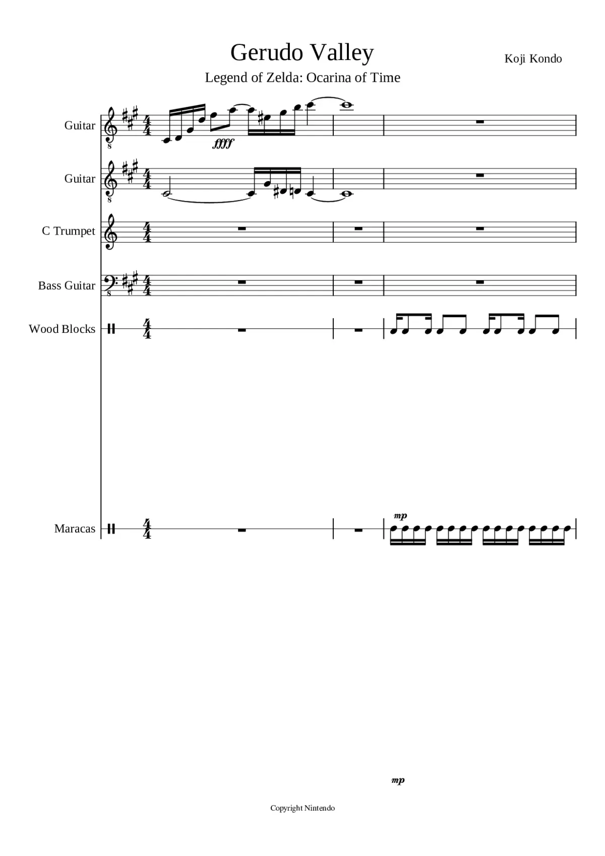 ocarina of time - Page 1