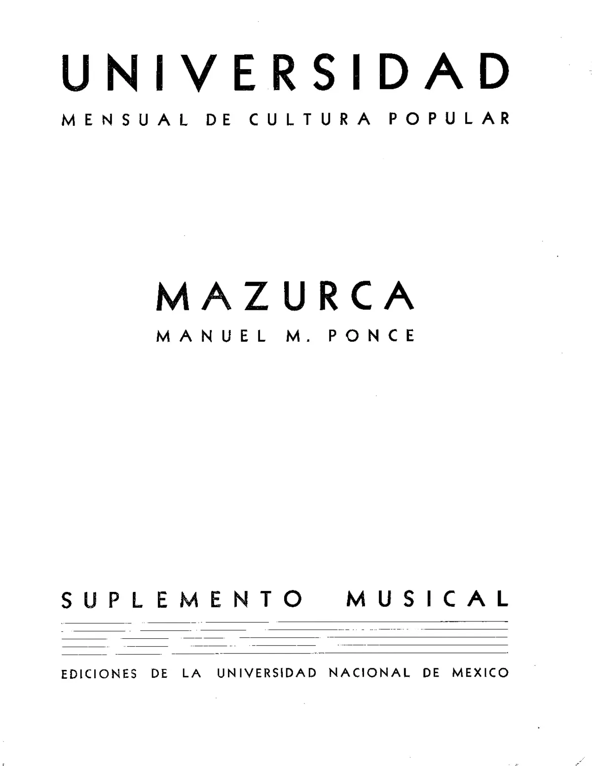 Mazurka - Page 1