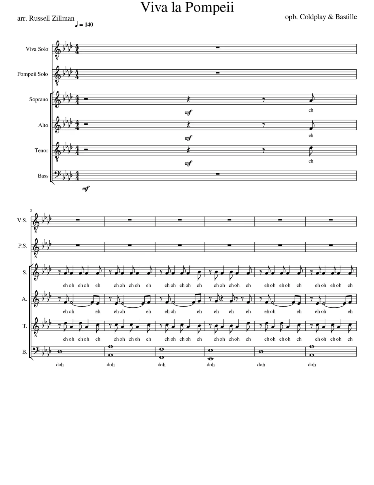 Viva la Vida - Page 1