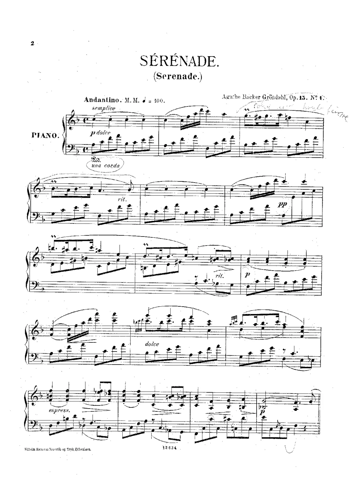 3 Morceaux - Page 1