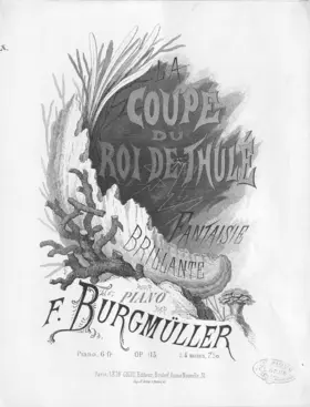 Fantaisie brillante sur 'La coupe du roi de Thulé'