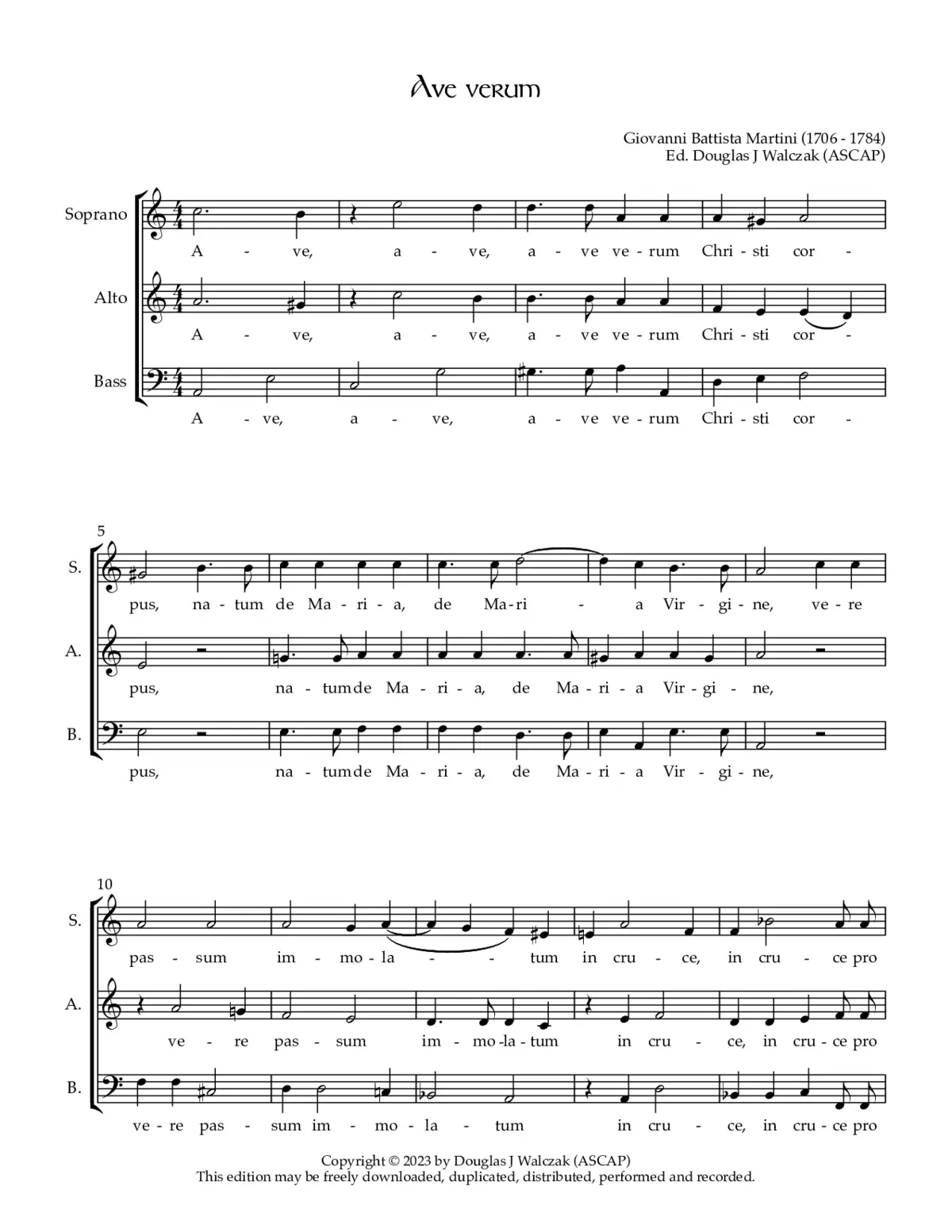 Ave verum - Page 1