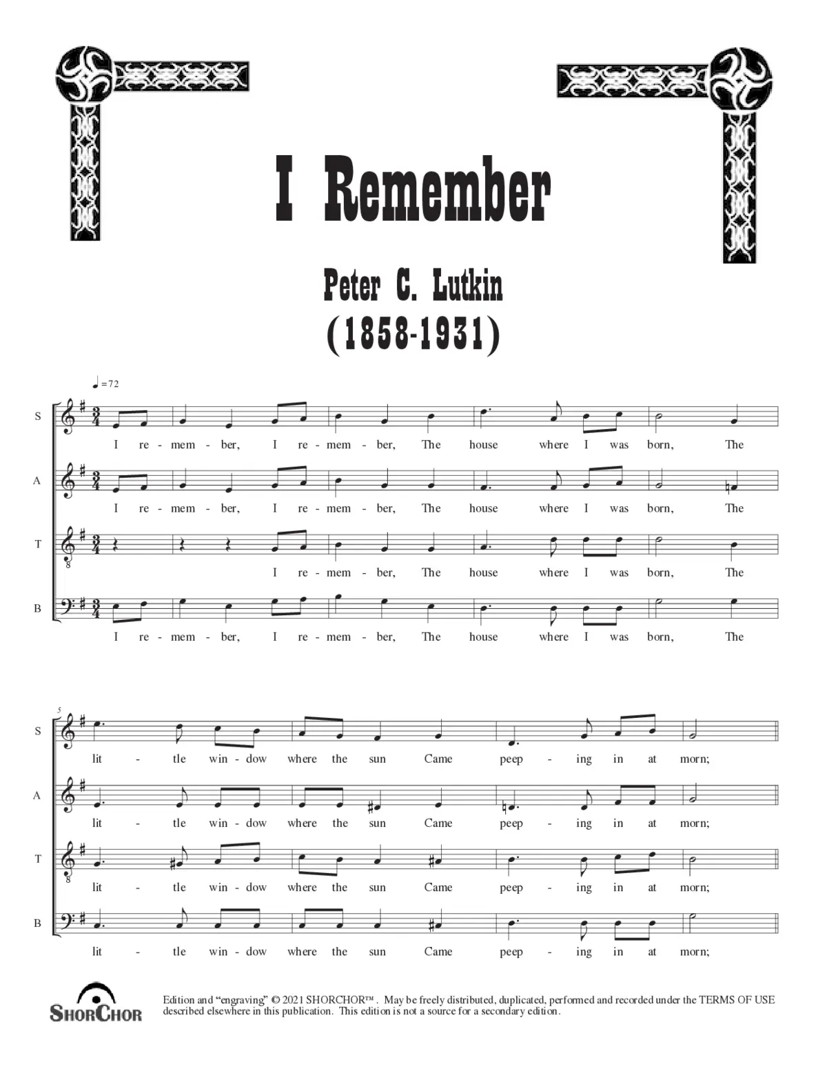I Remember - Page 1
