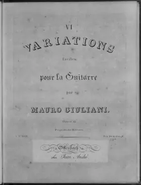 6 Variations, Op.32