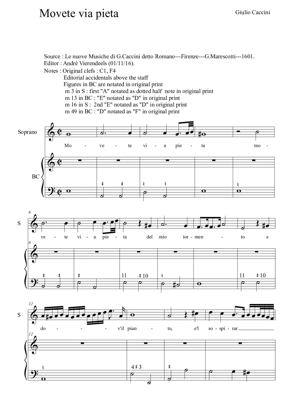 Movetevi a pieta - Page 1