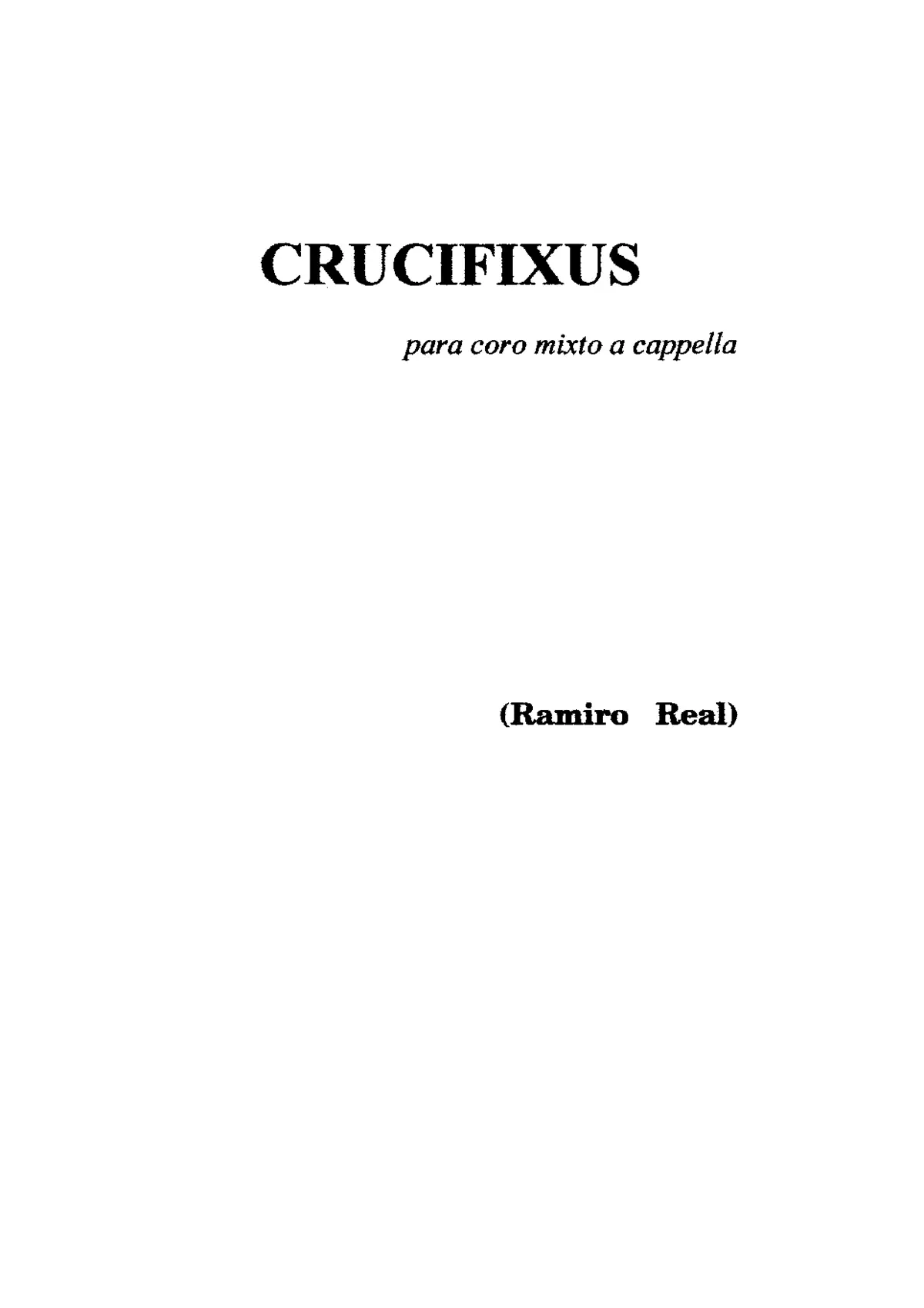 Crucifixus - Page 1