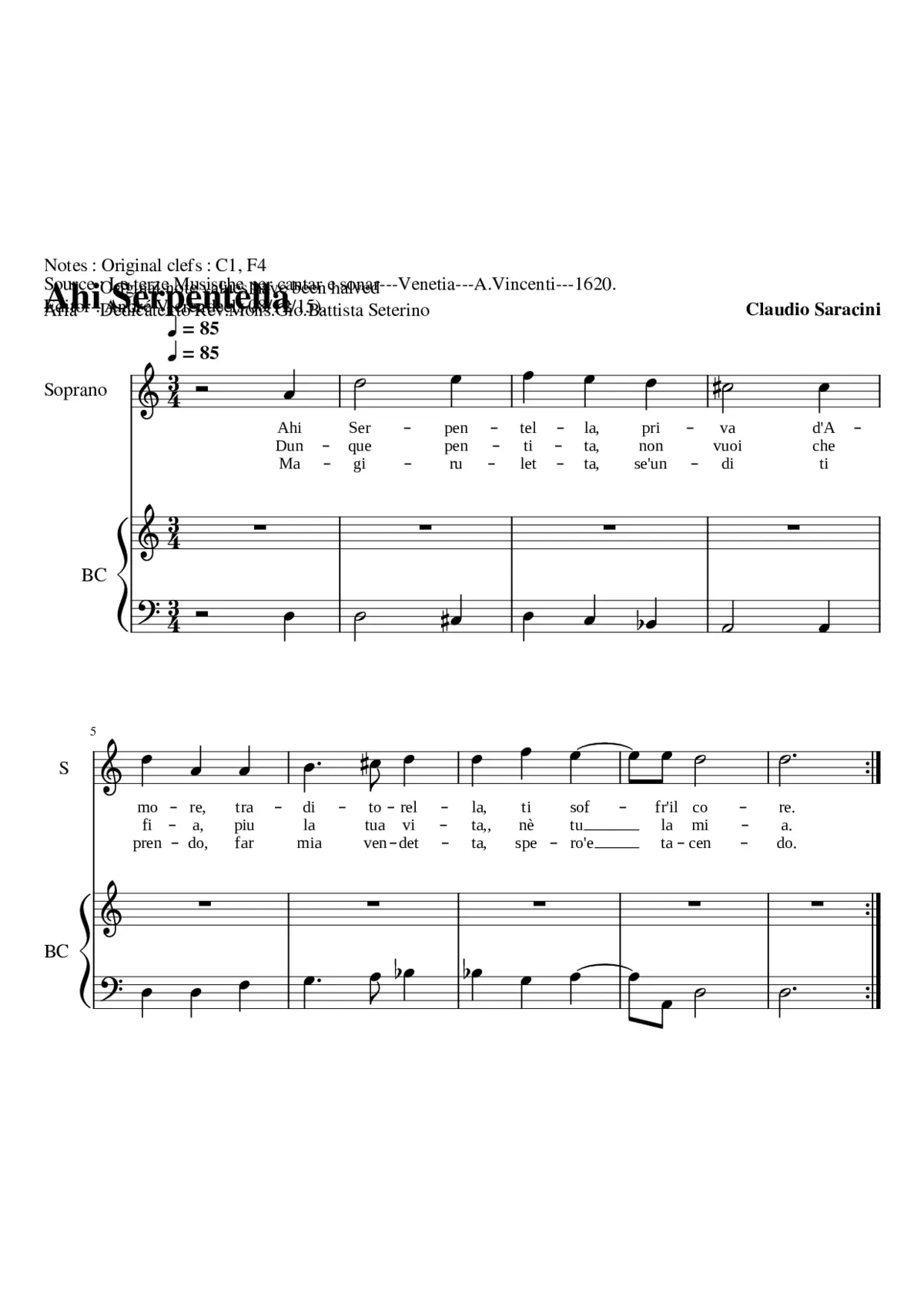 Ahi Serpentella - Page 1