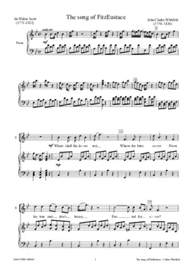 The song of FitzEustace