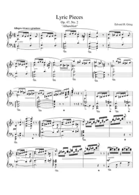 Lyric Pieces Op 47