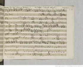 Violin Concerto in G major