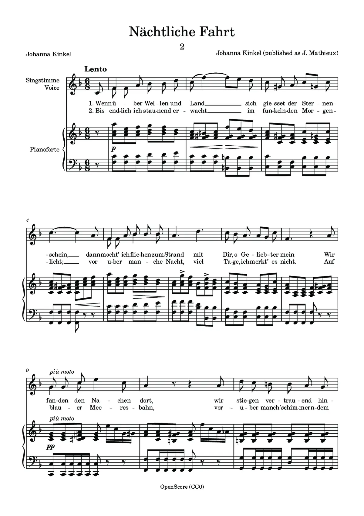 Nächtliche Fahrt - Page 1