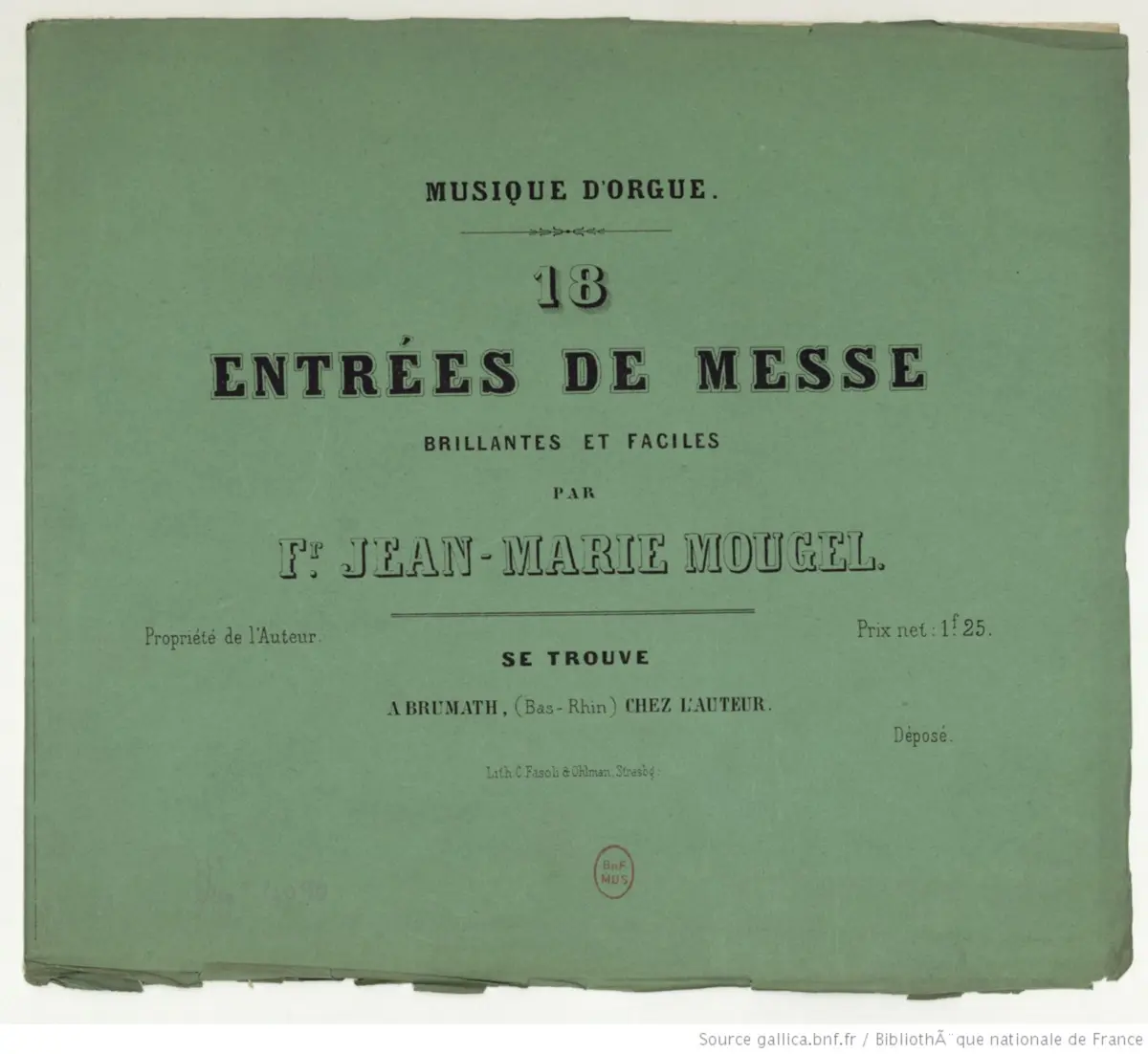 18 Entrées de messe - Page 1