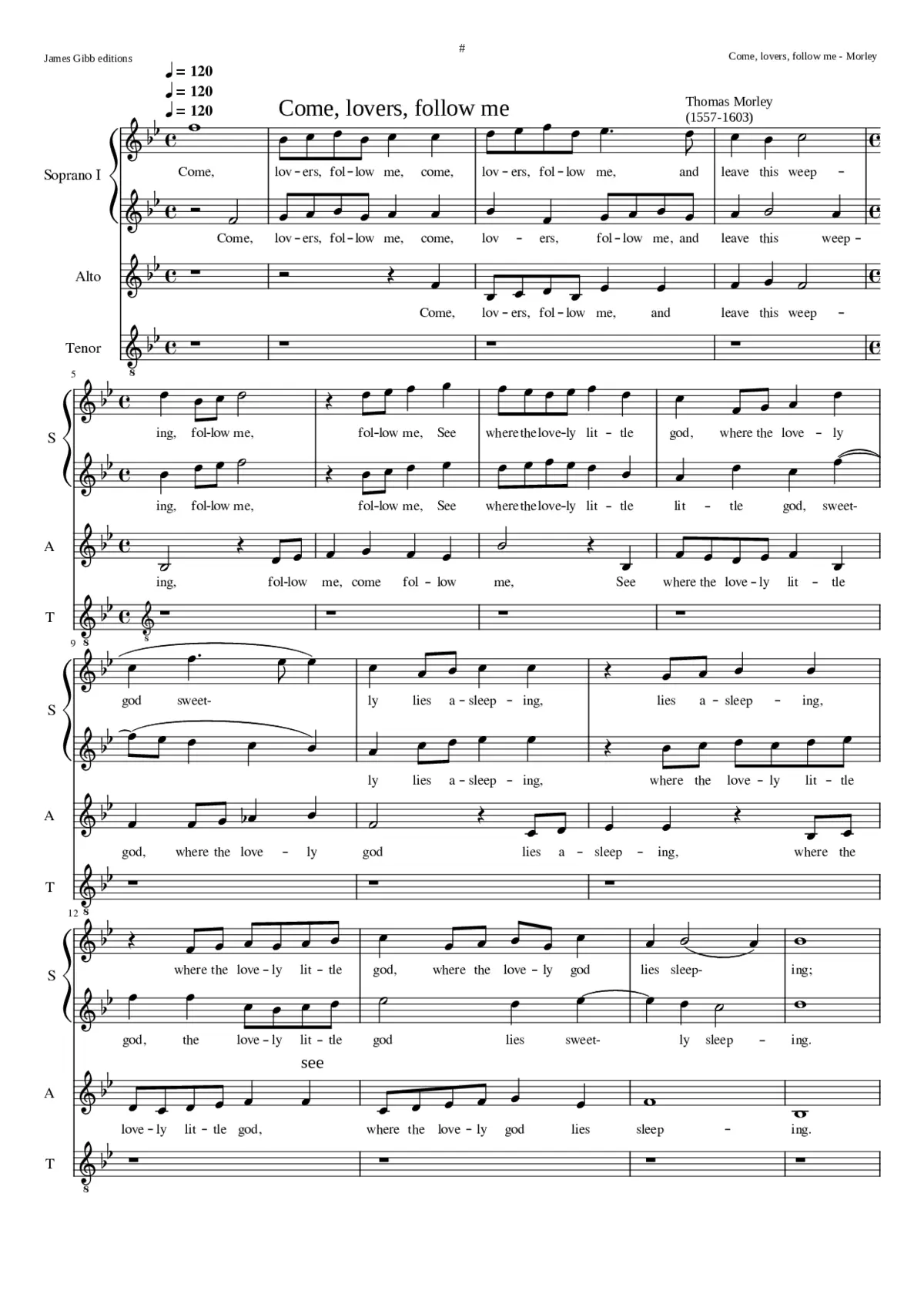 Come lovers follow me - Page 1