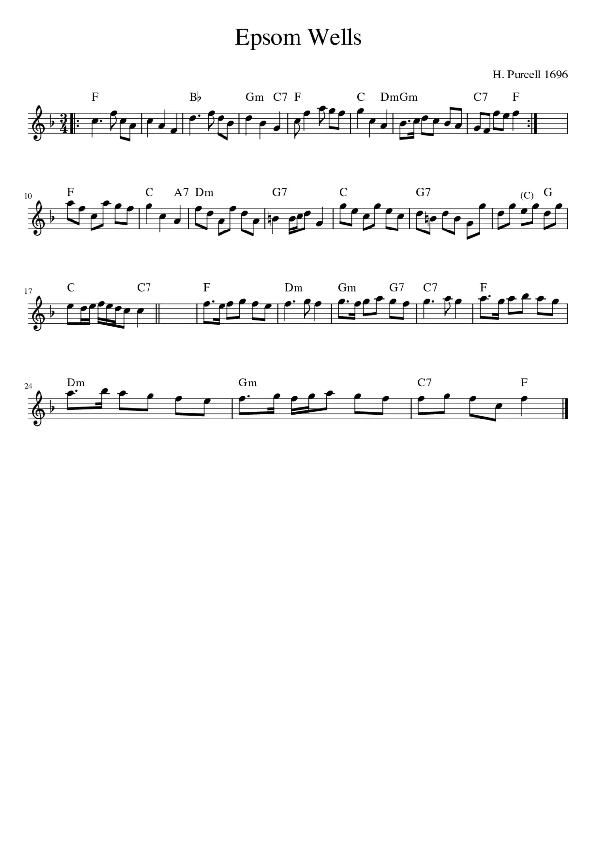 Epsom New Wells - Page 1