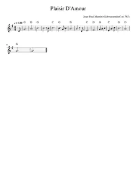 Plaisir D'Amour