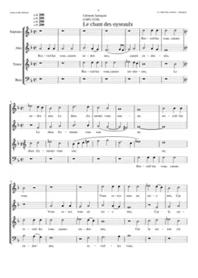 Le chant des oiseaux (short version)