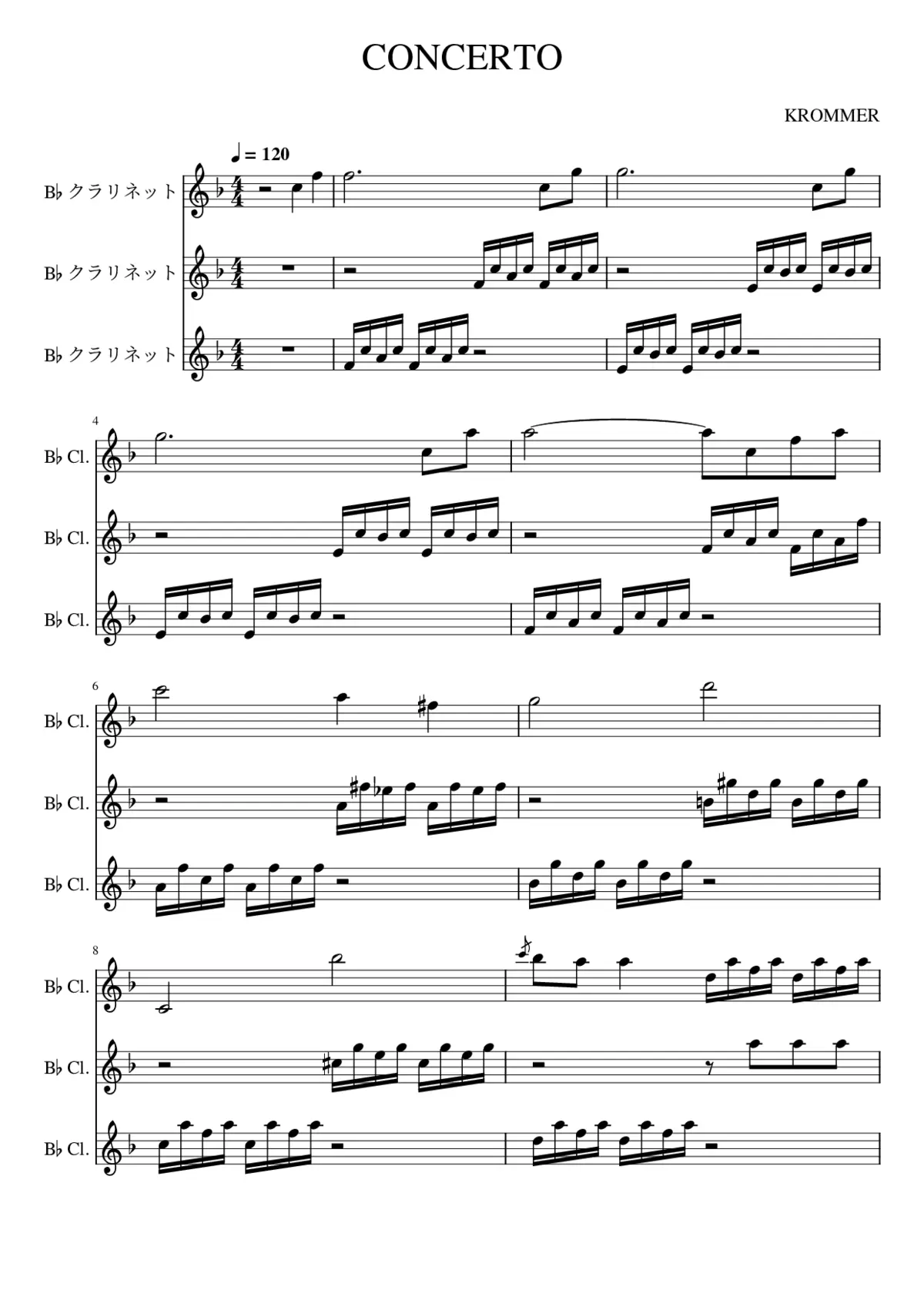 CONCERTO - Page 1