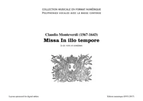 Missa In illo tempore
