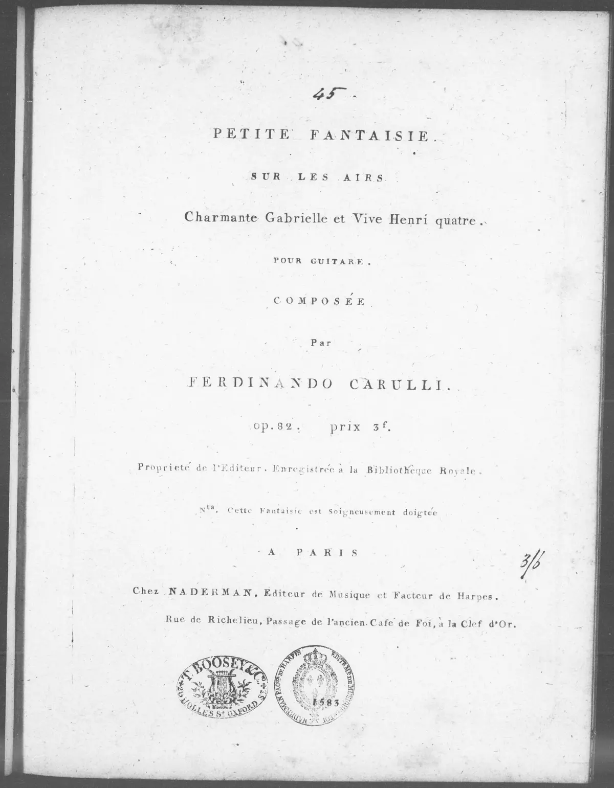 Petite Fantasie - Page 1