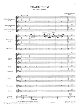 Praeludium for Jazz Ensemble