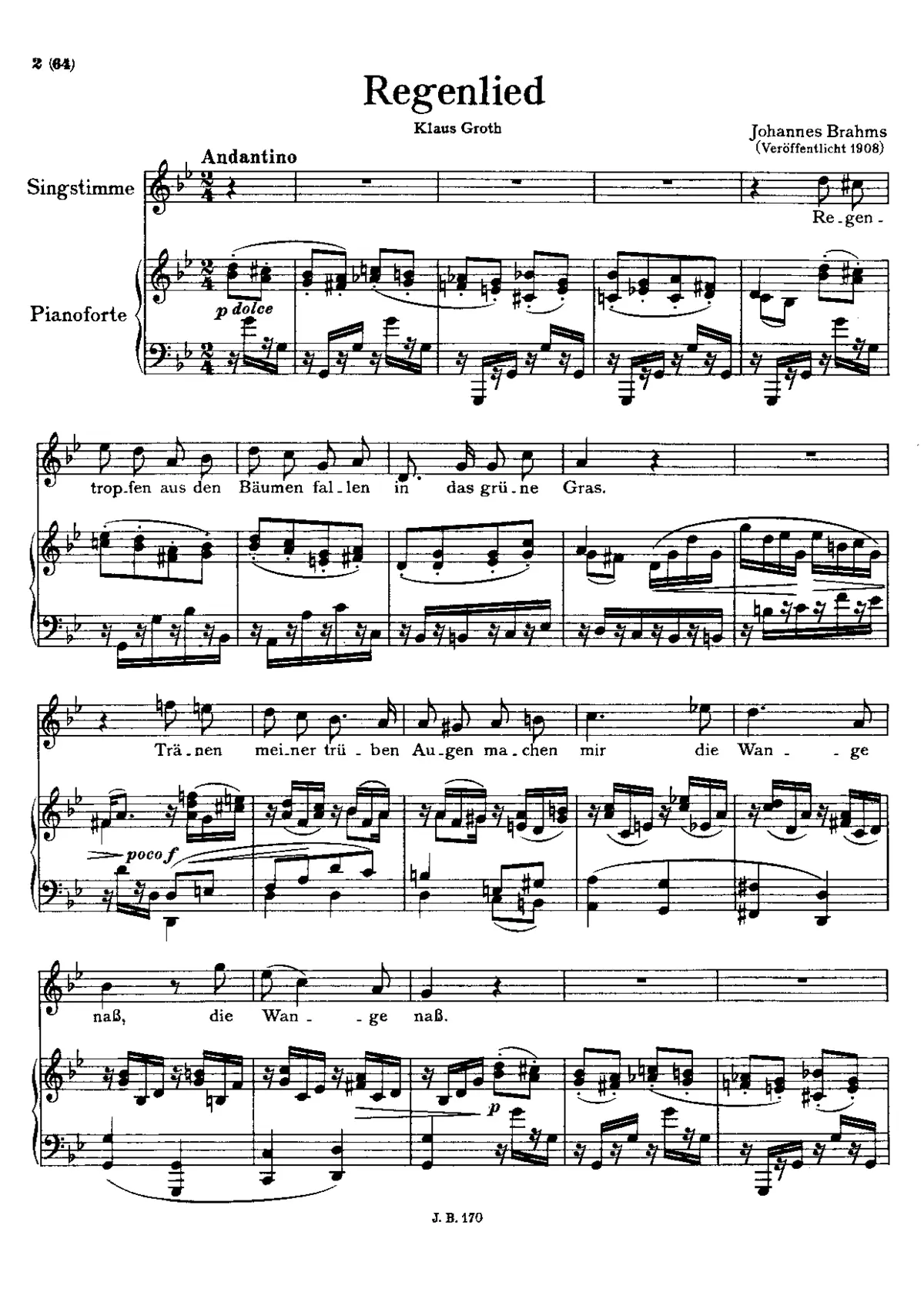 Regenlied - Page 1
