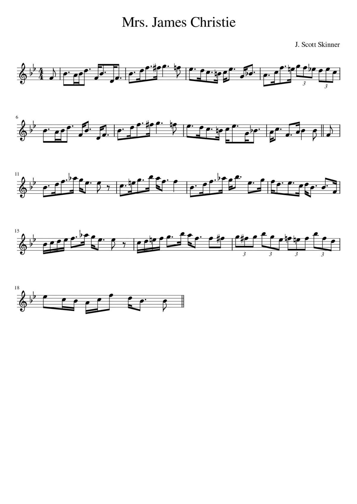 Mrs. James Christie - Page 1