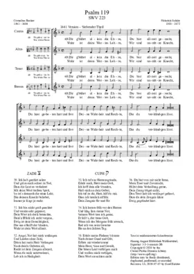 Dir gbührt allein die Ehre, SWV 223