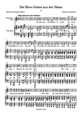 Die Ehre Gottes aus der Natur