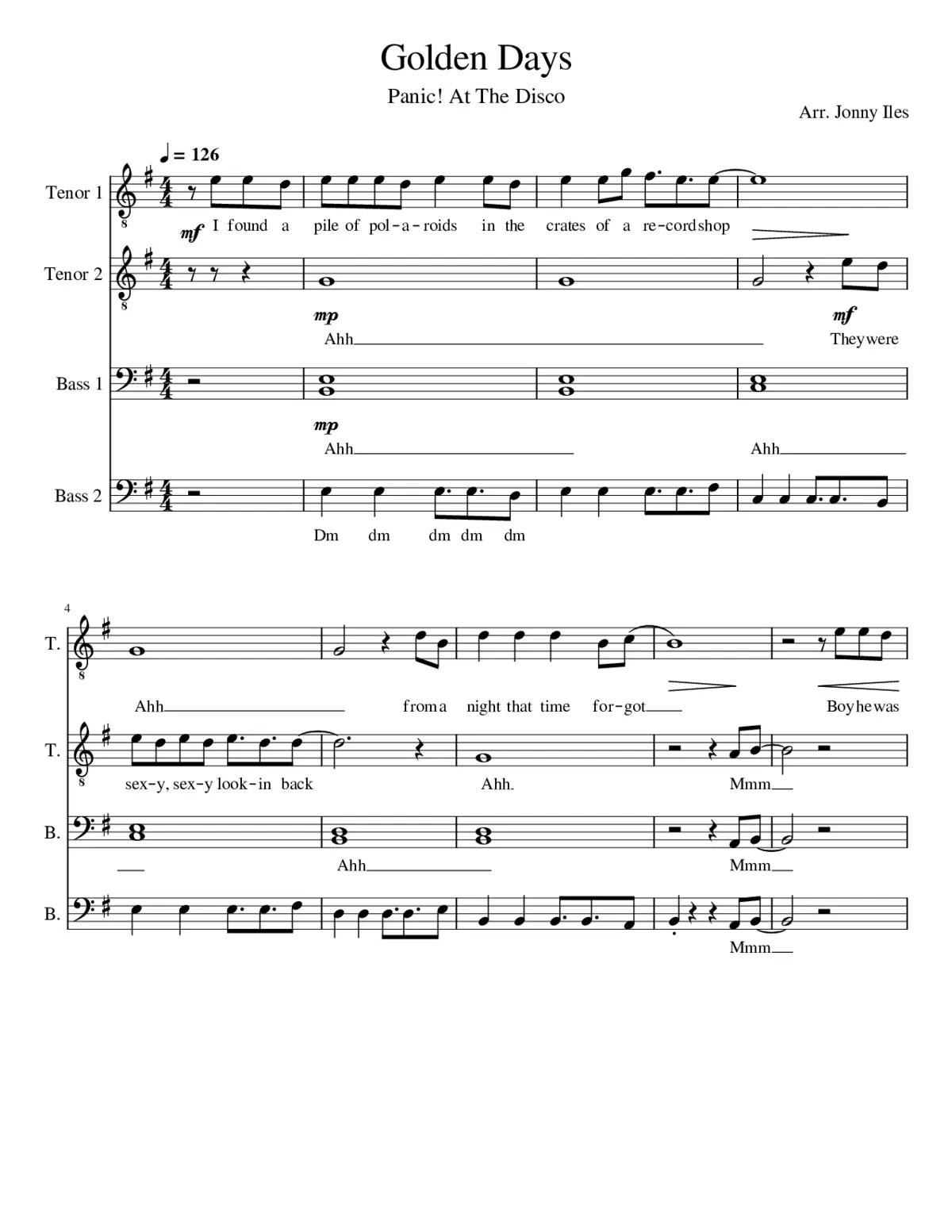 golden days - Page 1