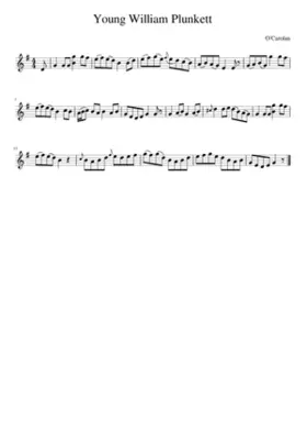 Young William Plunkett