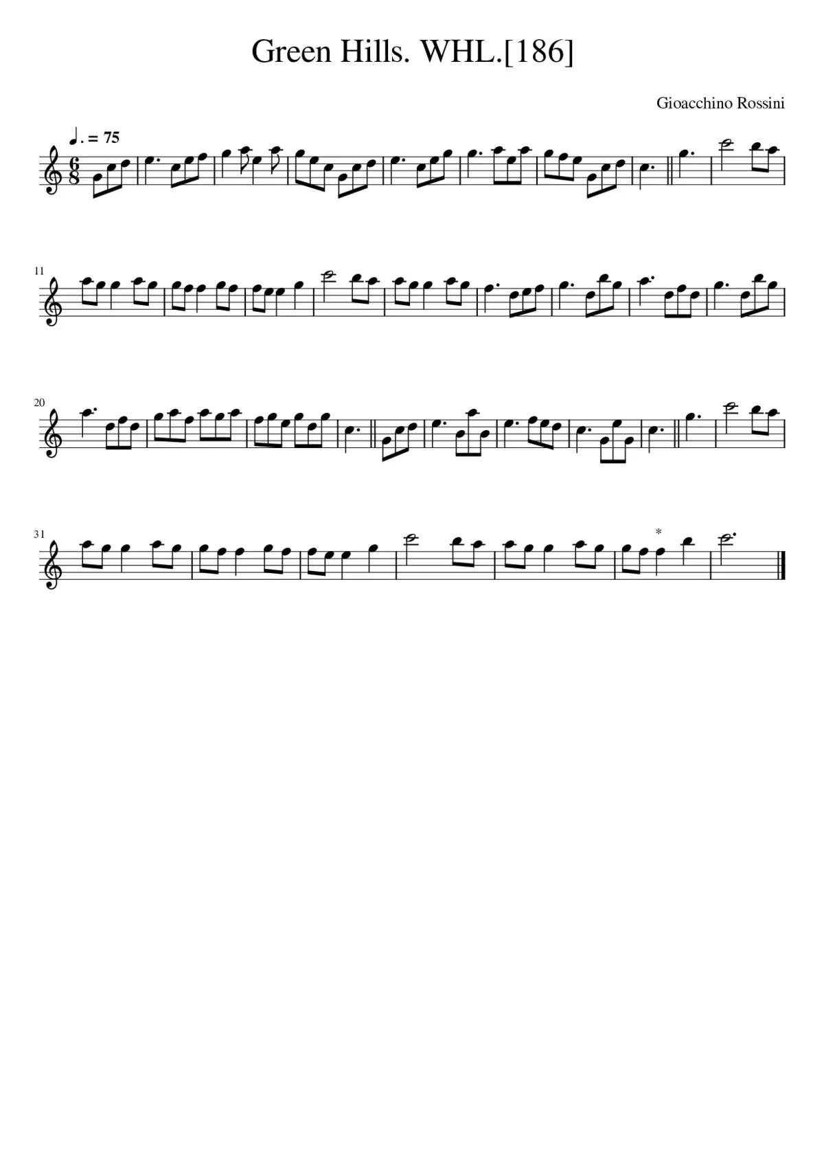 GREEN HILLS OF TYROL - Page 1