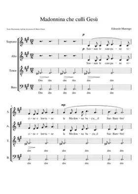 Madonnina che culli Gesù