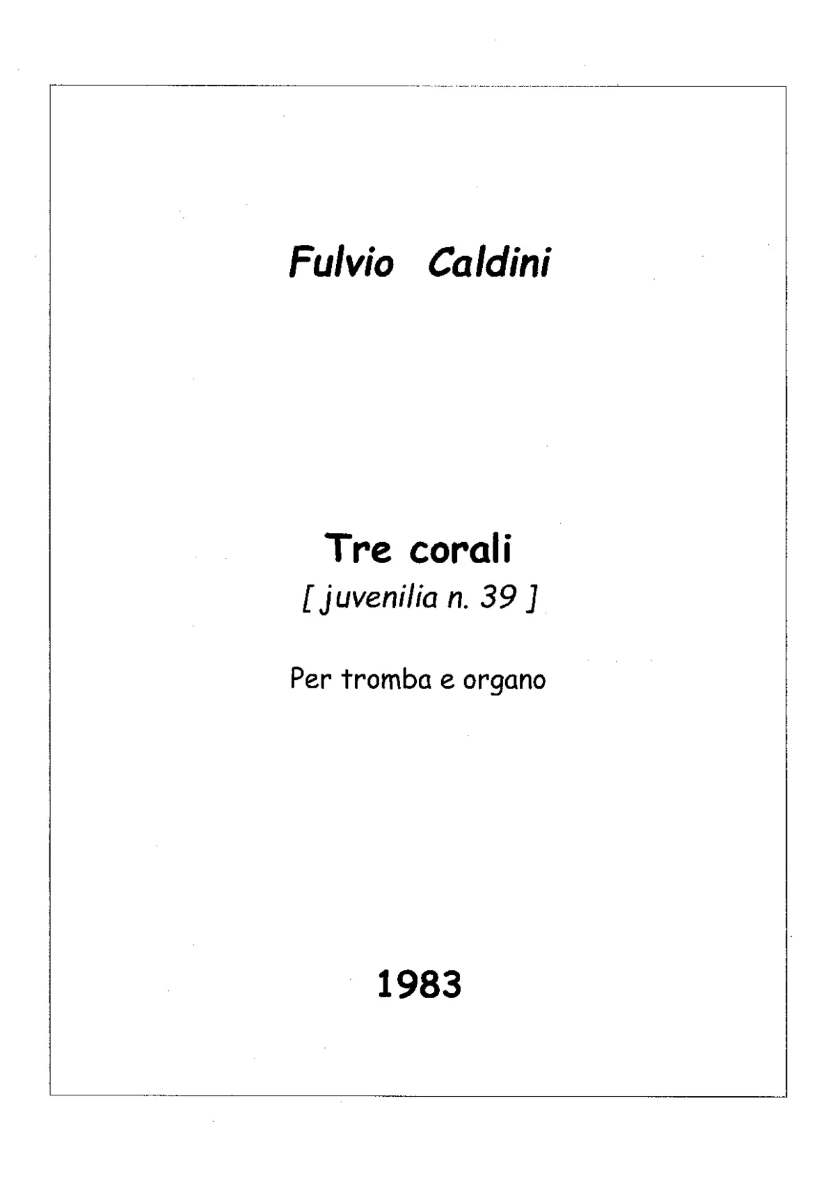 3 Corali - Page 1