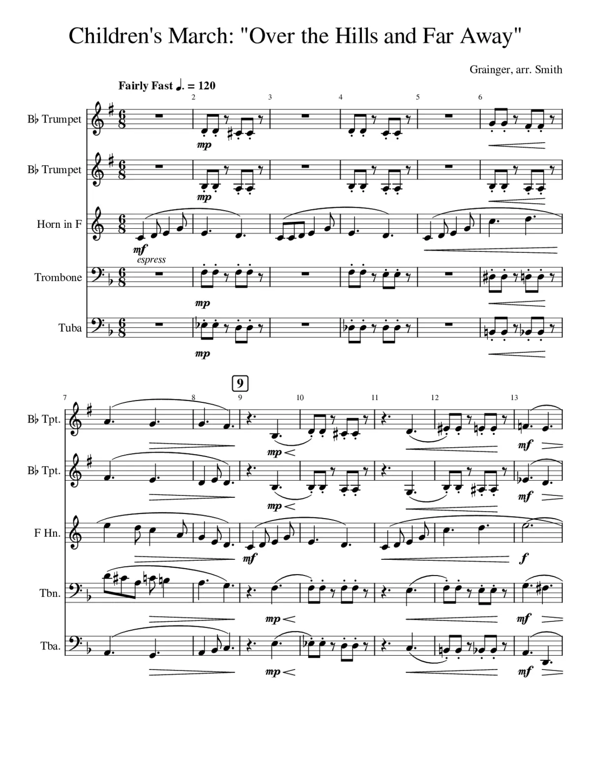 Children's March - Page 1