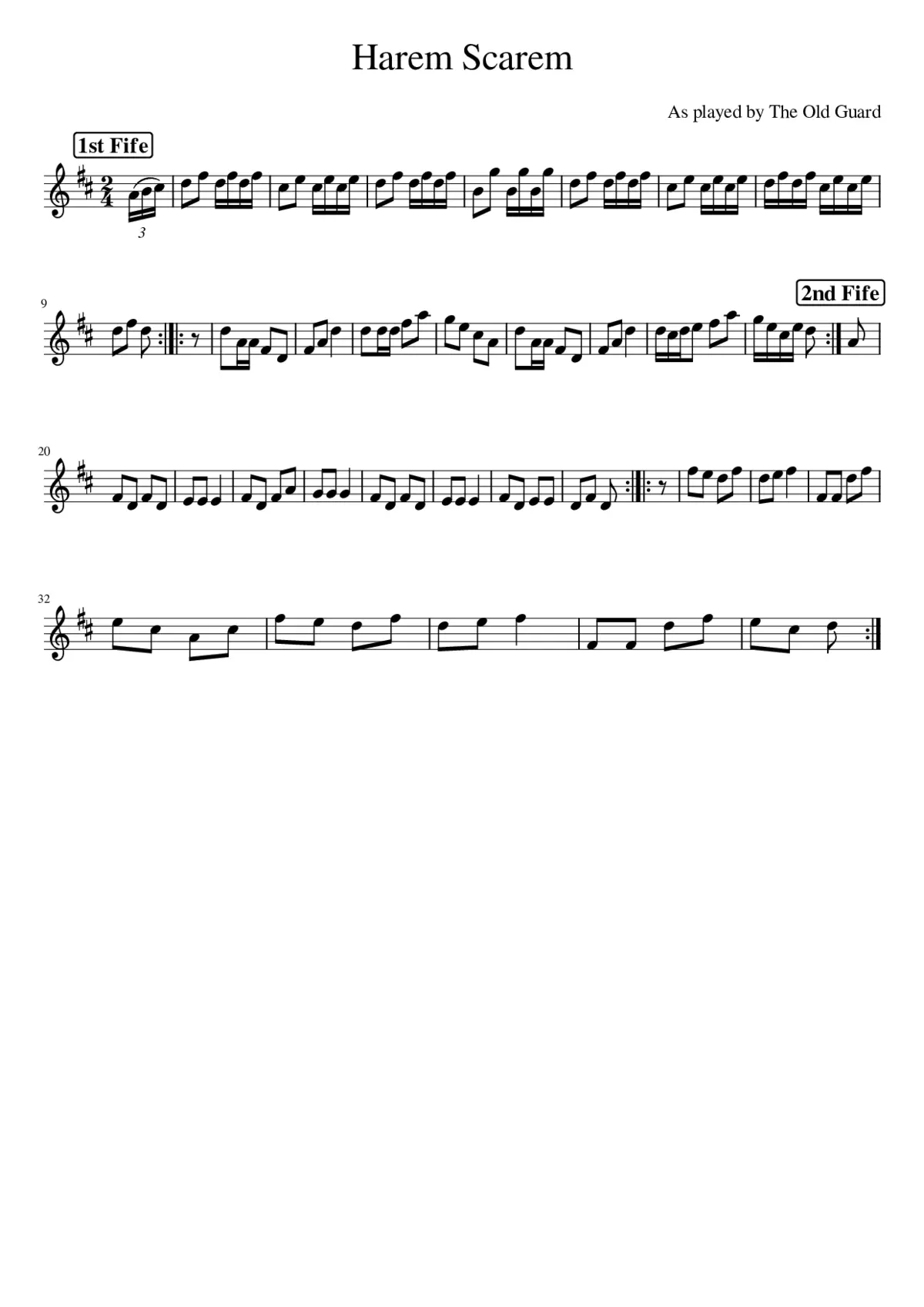Harem Scarem - Page 1