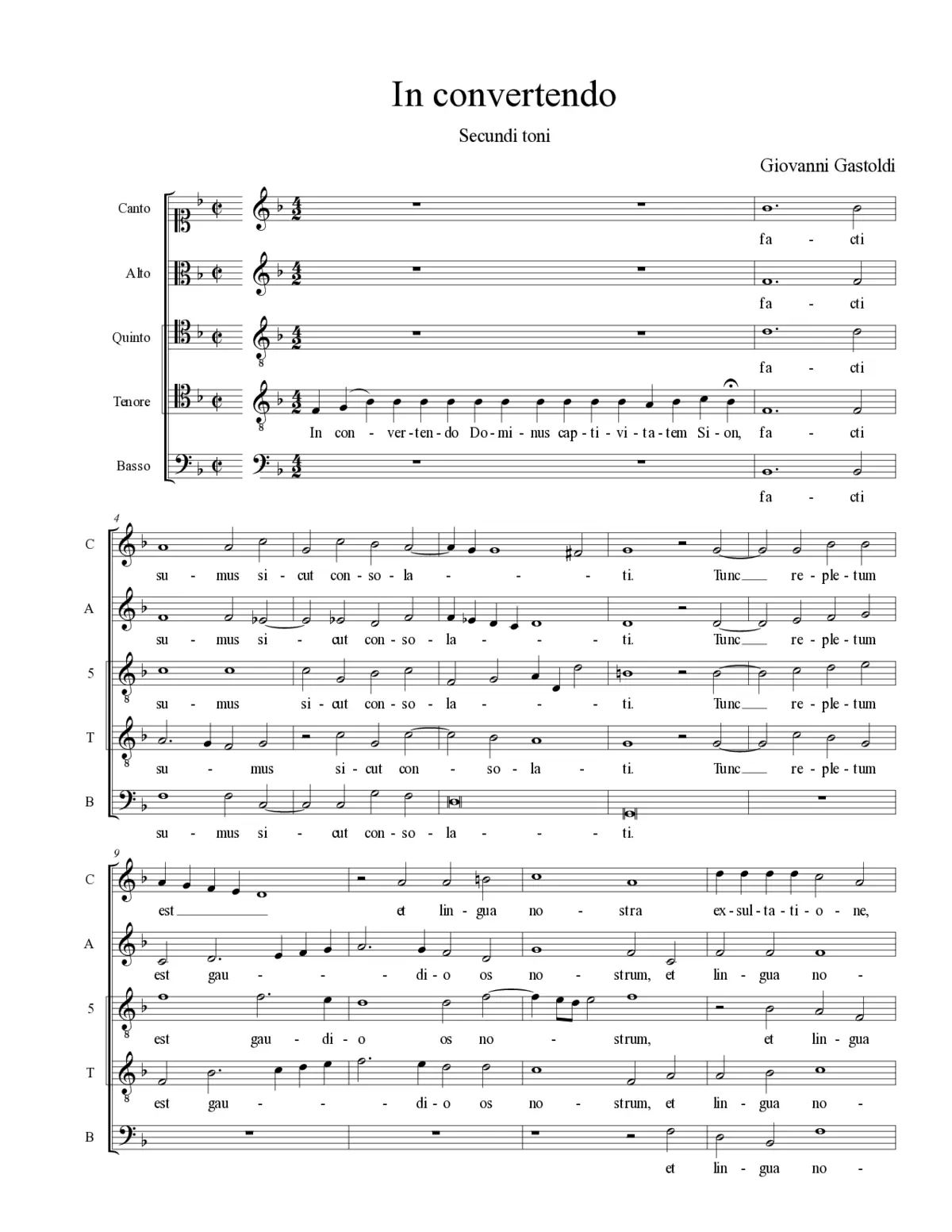 In convertendo - Page 1